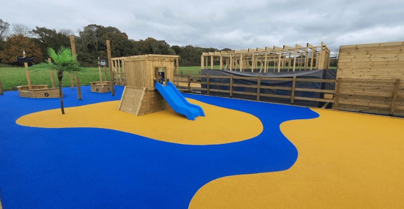 Outdoor Play Area Flooring in Forest Gate E7 9